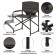 Tourist folding chair with the table Green Glade RS521, khaki