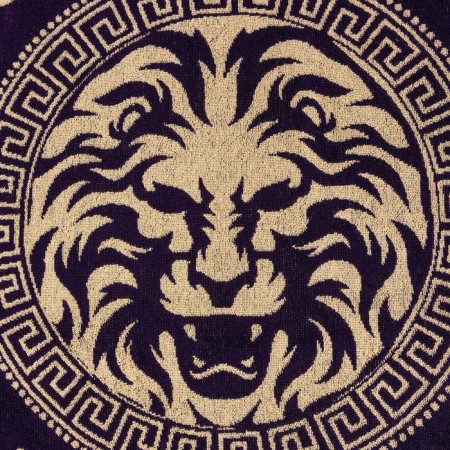 Tmachry Ethel Leo towel Violet, 67x130 cm, 100% cotton, 420g/m2-2