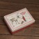 The box is folding, the lid is "New Year's fairy tale" 24 x 17 x 8 cm