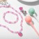 Set of children's "chosen" 5 items: clips, beads, bracelet, 2 felt -tip pens, mix