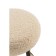 Barrier stool Plato Metal/Builder fabric, black/white 43x43x65 cm
