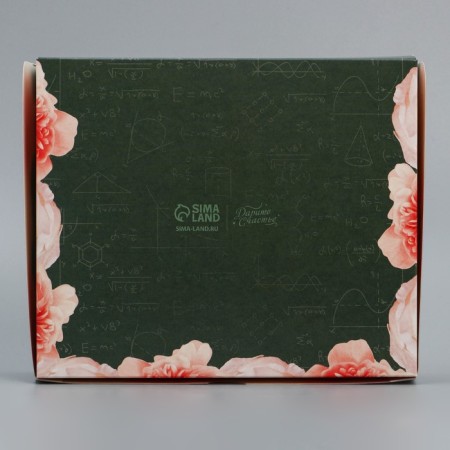 Confectionery packaging, box "Golden Teacher" 17 x 20 x 6 cm 4746043-4