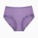 Panties female color dark purple, size 48-50