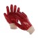 Garden gloves, x/b, with pvc pouring, reinforced cuff, size 10, Greengo