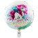 Foil ball 18 "Happy Birthday", winged unicorn
