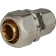 Connecting coupling stout SFS-0004-002620, D = 26 x 20 mm, for metal-plast. pipes, screw