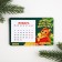 Magnet tree with the calendar "Dragon All year", 7 x 11 cm