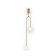 Irene chandelier, size 23x133 cm, 2x5W, G9, LED, 3000K