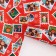 New Year. Packaging paper, 70x100 cm, cheburashka