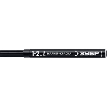 Marker-painting bison professional 06326-2, round, black, 1 mm