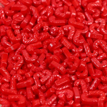 Confectionery Sprinking "Trost", Red, New Year, 50 g-1