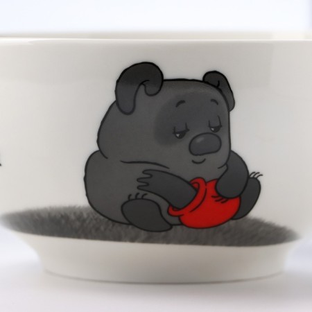 Porcelain salad "Winnie the fluff", 610 ml, d = 14 cm-8