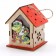 New Year! Decor with backlight "Fairytale House", 6.5 × 6.5 × 8.5 cm