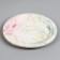 Disposable paper plate "Happy Birthday", flowers 18 cm
