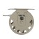 Inertial coil, metal, 2 bearings, diameter 5.5 cm, brown color, TL55A