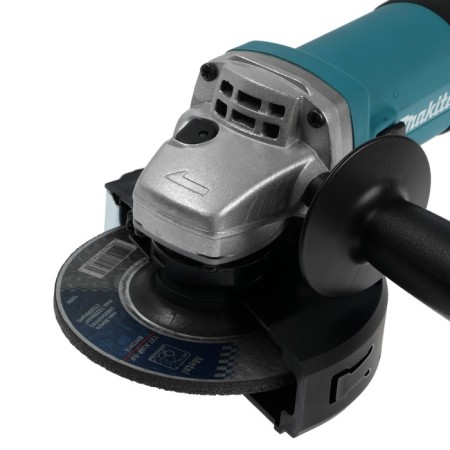 Corner grinder Makita 9558HNR, 840 watts, 125 mm, 11000 rpm, smooth start, antirestar-7