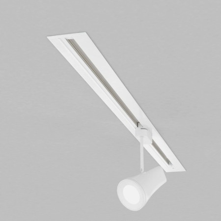 Built -in overall tire with power and plug Elektrostandard, Track Rail Wh Recessed, white color-2