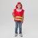 Carnival costume "Fireman EMERCOM, p. 32–34, 5-10 years old, mix color stripes