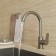 MILARDO MILARDO MELNJ05 kitchen mixer, pour 182 mm, color satin