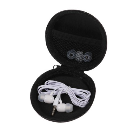 Luazon headphones, round 8x8x3 cm, leatherette-3