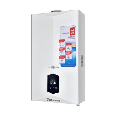 Water heater Thermex E 22 MD, gas, flow, 22 kW, 11 l/min, white-1