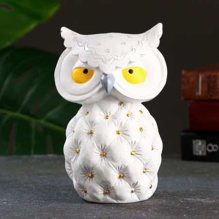 Piggy bank "Eagle" White, 10.5x9x16cm-1