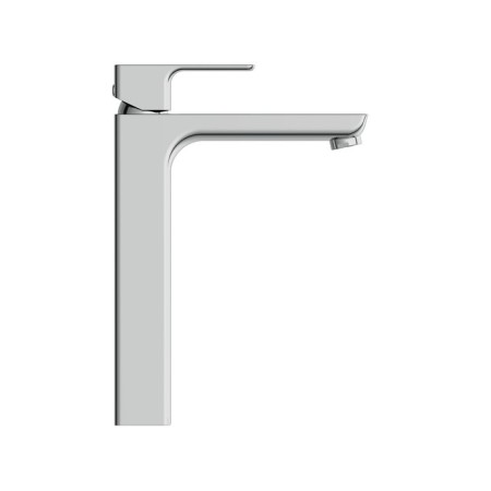 Cersanit GEO A63043 shell mixer, tall, drain set-5