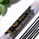 Black Fab Series "Queen of Night Queen, 20 sticks to the pack, hexagon