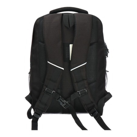 Youth backpack 42 x 31 x 22 cm, Grizzly, ergonomic back, laptop department, black-4
