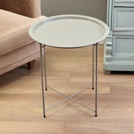 Coffee table, gray tray-6