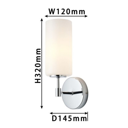 Palmarius wall lamp 120 mm, 120 mm, 145 mm, E14 40W-2