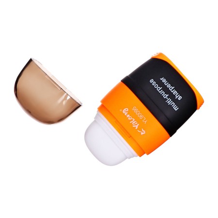 Sharpen with a container double universal with an eraser mix-4