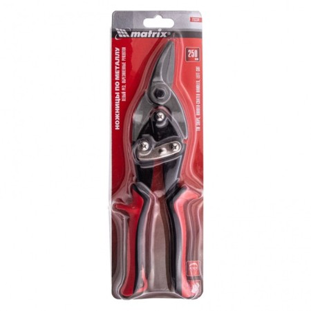 Matrix 78334 metal scissors, rubberized handles, left, up to 1.0 mm, 250 mm-4