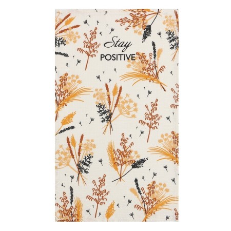 The towel of the “be positive” 28x46 cm, 100% cotton, waffle 160 g/m2-1