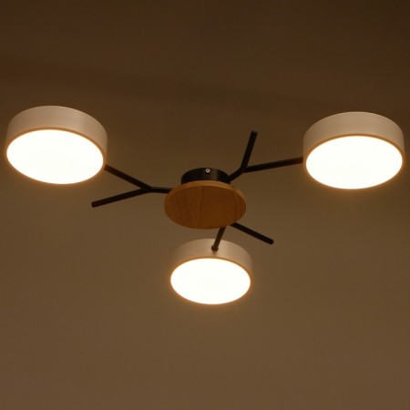 Chandelier 1319/3wt LED 72W 3000-6000k white 71x55x5 cm-2
