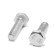 Krep tundra bolt, with a hexagonal head, galvanized, Din933, M6x20 mm, 1 kg