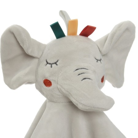 Toy - Comforter "Elephant Eli", rattle, eruption, crumb I-7