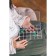 Organizer for threads, for 48 rumps, 18 × 13 × 2.5 cm, the color is transparent