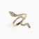 Ring with a prediction of the New Year's "Magic", for the New Year, 8 x 3 cm