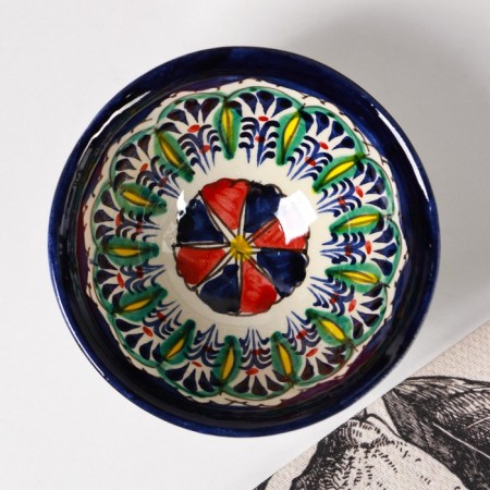 PIALA RISHTAN CIRAMICA "Patterns", 11.5 cm, large, mix-1