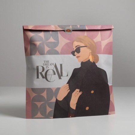 Packing package "The Dream Is Real", 30 x 40 x 6 cm