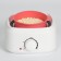 Waxing bowl, D11 × 7 × 14 cm, pink color