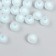 Plastic beads "Blue" matte set 20 grams d = 0.8 cm