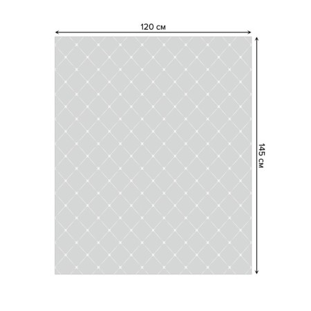 Tables on the table "Pottery compounds", rectangular, Saten, size 120x145 cm-1