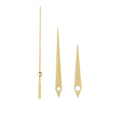 A set of 3 arrows for 50/70/77 mm watches, packing 10 pcs, gold