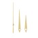 A set of 3 arrows for 50/70/77 mm watches, packing 10 pcs, gold