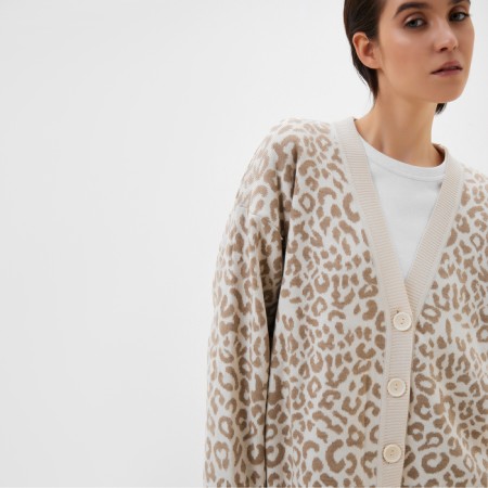 Cardigan female Mist "LEO", beige, p. S-M (40-46)-2