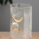 VAZ Glass Table "Milagros" Abstraction, 25x10 cm, transparent