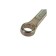 Combined Key Rexant 72-5802-2, yellow zinc, 7 mm