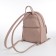 Women's backpack city, Textura, Powder Color
